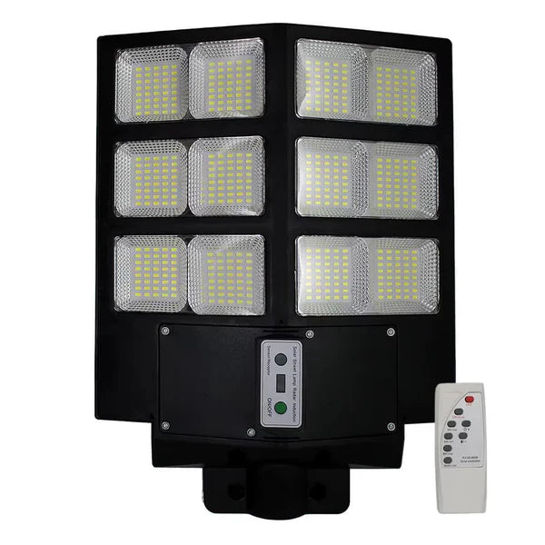 Luminária Solar LED de Parede e Poste para Iluminação Externa Impermeável