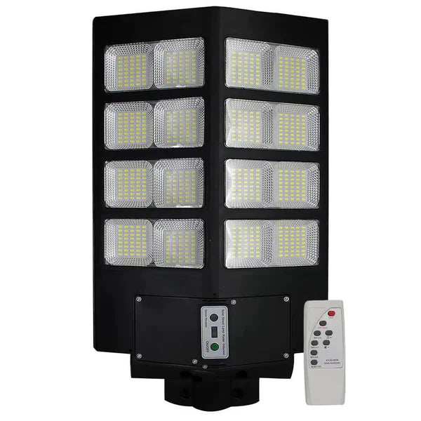 Luminária Solar LED de Parede e Poste para Iluminação Externa Impermeável