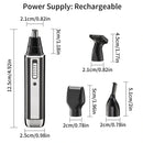 Aparador de Pelos Elétrico 4x1 Bivolt